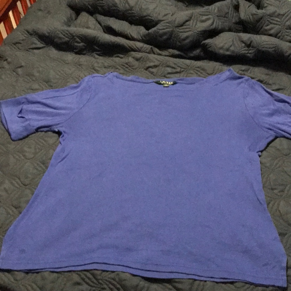 Ralph Lauren blue shirt
